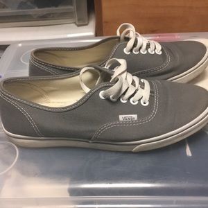 Grey vans